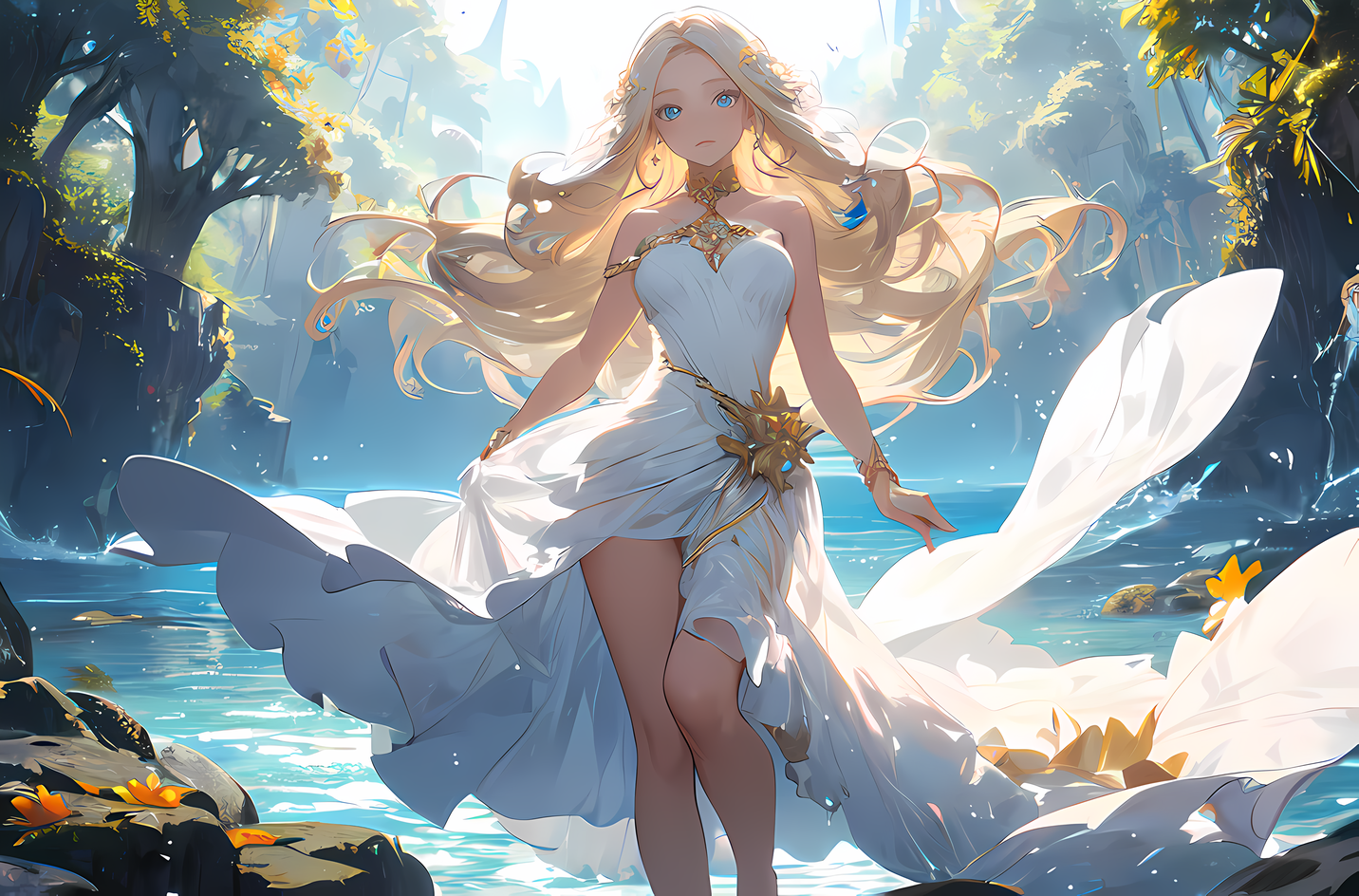 Сирена у воды